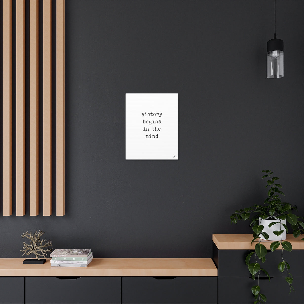victory begins in the mind, #size_16″-x-20″